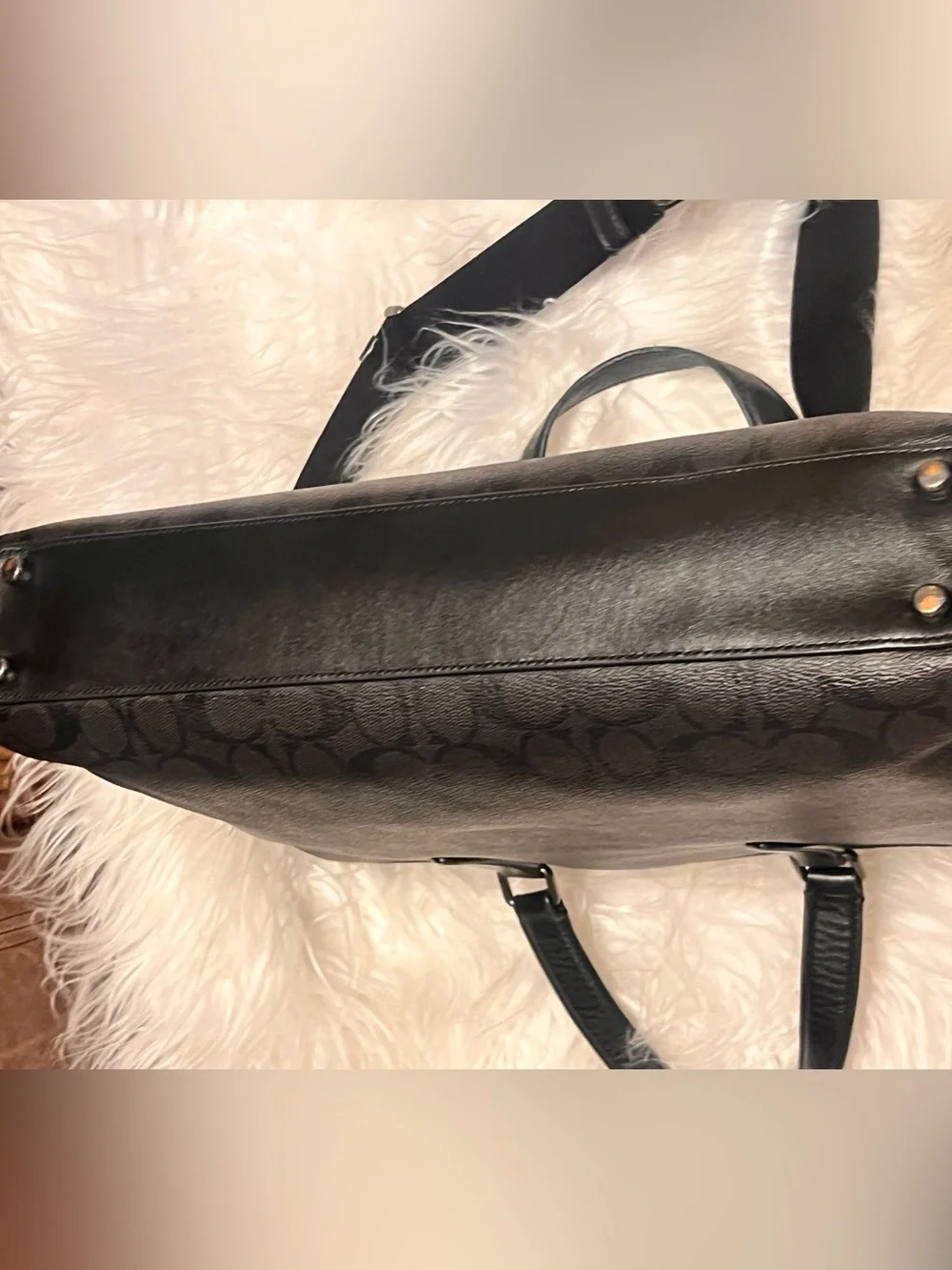 Coach men briefcase